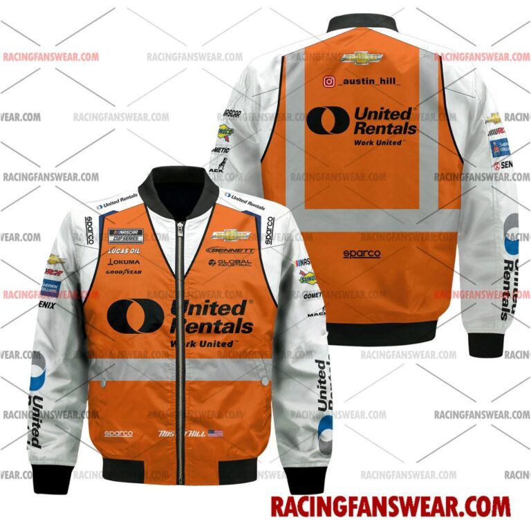 Nascar store - Loyal fans of Austin Hill's Bomber Jacket,Unisex Thick Coat,Unisex Sleeveless Hoodie,Unisex Hooded T-Shirt,Kid Sleeveless Hoodie,Kid Hooded T-Shirts,Kid Thick Coat:vintage nascar racing suit,uniform,apparel,shirts,merch,merchandise,jersey,hoodie,jackets,shorts,sweatshirt,outfits,clothes