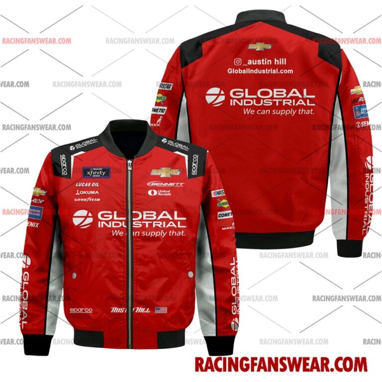 Nascar store - Loyal fans of Austin Hill's Bomber Jacket,Unisex Thick Coat,Unisex Sleeveless Hoodie,Unisex Hooded T-Shirt,Kid Sleeveless Hoodie,Kid Hooded T-Shirts,Kid Thick Coat:vintage nascar racing suit,uniform,apparel,shirts,merch,merchandise,jersey,hoodie,jackets,shorts,sweatshirt,outfits,clothes
