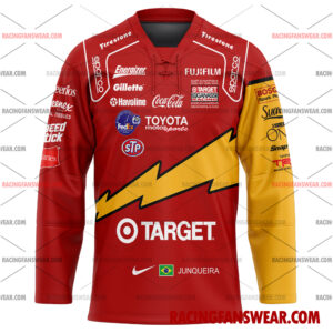 IndyCar store - Loyal fans of Bruno Junqueira's Men's Baseball Jersey,Women's Baseball Jersey,Kid's Baseball Jersey,Men's Hockey Jerseys,WoMen's Hockey Jerseys,Youth's Hockey Jerseys:Vintage indycar racing suit,uniform,apparel,shirts,merch,merchandise,jersey,hoodie,jackets,shorts,sweatshirt,outfits,clothes