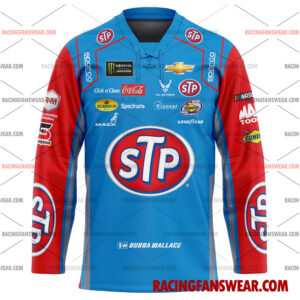 Bubba Wallace Nascar Racing 2018 Uniform Apparel Clothes Baseball Jersey Hockey Jersey 3 Nascar store - Loyal fans of Bubba Wallace's Men's Baseball Jersey,Women's Baseball Jersey,Kid's Baseball Jersey,Men's Hockey Jerseys,WoMen's Hockey Jerseys,Youth's Hockey Jerseys:vintage nascar racing suit,uniform,apparel,shirts,merch,merchandise,jersey,hoodie,jackets,shorts,sweatshirt,outfits,clothes
