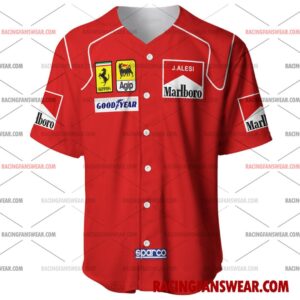 Formula One store - Loyal fans of Jean Alesi's Men's Baseball Jersey,Women's Baseball Jersey,Kid's Baseball Jersey,Men's Hockey Jerseys,WoMen's Hockey Jerseys,Youth's Hockey Jerseys:vintage formula one racing suit,uniform,apparel,shirts,merch,merchandise,jersey,hoodie,jackets,shorts,sweatshirt,outfits,clothes