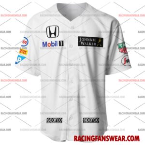 Jenson Button Formula One Racing 2015 Uniform Apparel Clothes Baseball Jersey Hockey Jersey 1 Formula One store - Loyal fans of Jenson Button's Men's Baseball Jersey,Women's Baseball Jersey,Kid's Baseball Jersey,Men's Hockey Jerseys,WoMen's Hockey Jerseys,Youth's Hockey Jerseys:vintage formula one racing suit,uniform,apparel,shirts,merch,merchandise,jersey,hoodie,jackets,shorts,sweatshirt,outfits,clothes