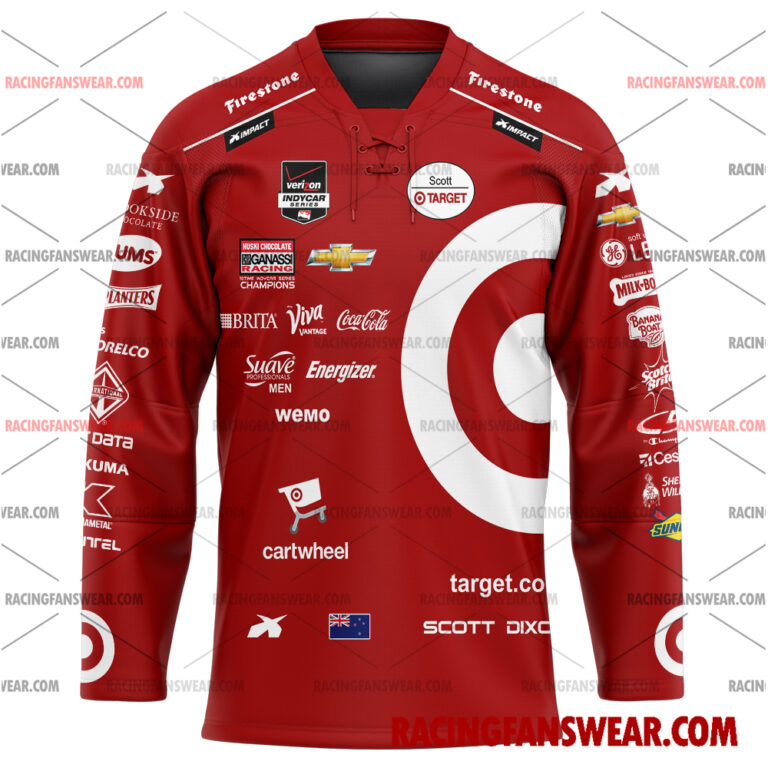 IndyCar store - Loyal fans of Scott Dixon's Men's Baseball Jersey,Women's Baseball Jersey,Kid's Baseball Jersey,Men's Hockey Jerseys,WoMen's Hockey Jerseys,Youth's Hockey Jerseys:Vintage indycar racing suit,uniform,apparel,shirts,merch,merchandise,jersey,hoodie,jackets,shorts,sweatshirt,outfits,clothes