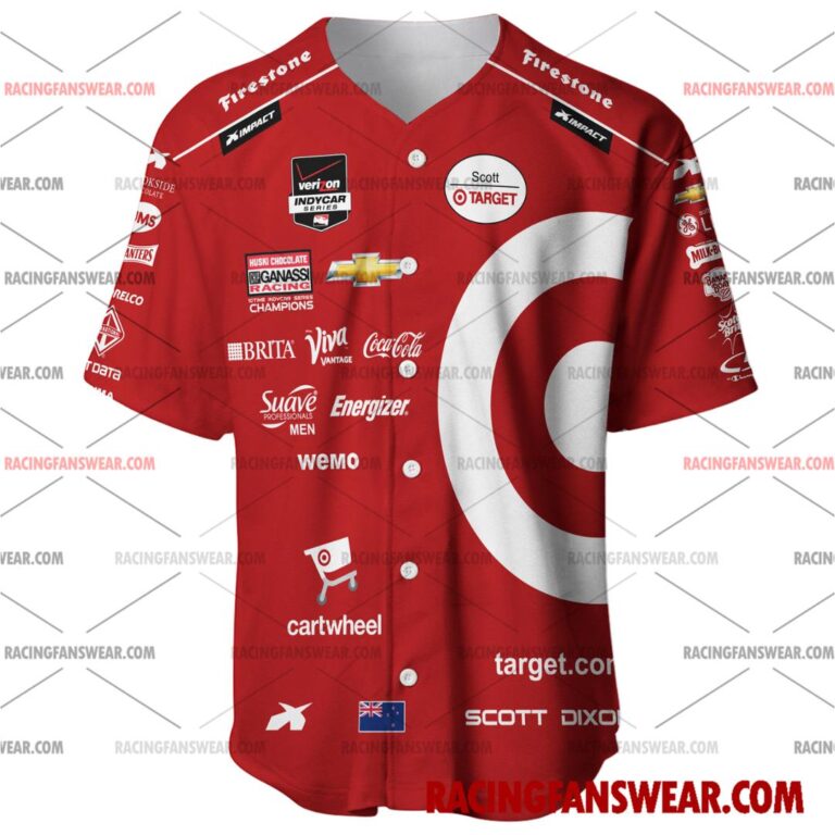 IndyCar store - Loyal fans of Scott Dixon's Men's Baseball Jersey,Women's Baseball Jersey,Kid's Baseball Jersey,Men's Hockey Jerseys,WoMen's Hockey Jerseys,Youth's Hockey Jerseys:Vintage indycar racing suit,uniform,apparel,shirts,merch,merchandise,jersey,hoodie,jackets,shorts,sweatshirt,outfits,clothes