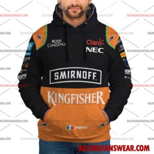 Sergio Perez Formula One Racing 2015 Uniform Apparel Clothes Sweatshirt Zip Pop Top Hoodie T-Shirt Long Pant 1 Formula One store - Loyal fans of Sergio Perez's Unisex Hoodie,Unisex Pop Top Hoodie,Unisex Zip Hoodie,Unisex T-Shirt,Unisex Sweatshirt,Unisex Long Pants,Kid Hoodie,Kid Zip Hoodie,Kid T-Shirt,Kid Sweatshirt,Kid Long Pants:vintage formula one racing suit,uniform,apparel,shirts,merch,merchandise,jersey,hoodie,jackets,shorts,sweatshirt,outfits,clothes