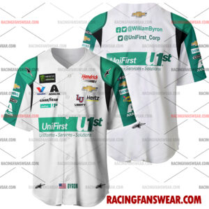 Nascar store - Loyal fans of William Byron's Men's Baseball Jersey,Women's Baseball Jersey,Kid's Baseball Jersey,Men's Hockey Jerseys,WoMen's Hockey Jerseys,Youth's Hockey Jerseys:vintage nascar racing suit,uniform,apparel,shirts,merch,merchandise,jersey,hoodie,jackets,shorts,sweatshirt,outfits,clothes