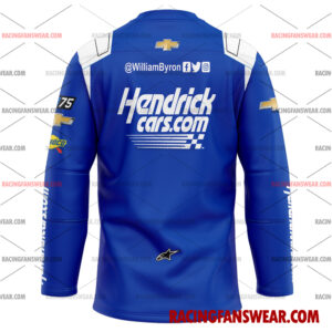 Nascar store - Loyal fans of William Byron's Men's Baseball Jersey,Women's Baseball Jersey,Kid's Baseball Jersey,Men's Hockey Jerseys,WoMen's Hockey Jerseys,Youth's Hockey Jerseys:vintage nascar racing suit,uniform,apparel,shirts,merch,merchandise,jersey,hoodie,jackets,shorts,sweatshirt,outfits,clothes