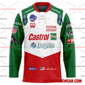 IndyCar store - Loyal fans of Alex Barron's Men's Baseball Jersey,Women's Baseball Jersey,Kid's Baseball Jersey,Men's Hockey Jerseys,WoMen's Hockey Jerseys,Youth's Hockey Jerseys:Vintage indycar racing suit,uniform,apparel,shirts,merch,merchandise,jersey,hoodie,jackets,shorts,sweatshirt,outfits,clothes