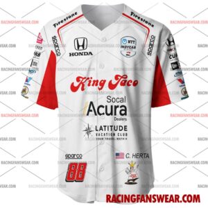 Colton Herta IndyCar Racing 2019 Uniform Apparel Clothes Baseball Jersey Hockey Jersey 1 IndyCar store - Loyal fans of Colton Herta's Men's Baseball Jersey,Women's Baseball Jersey,Kid's Baseball Jersey,Men's Hockey Jerseys,WoMen's Hockey Jerseys,Youth's Hockey Jerseys:Vintage indycar racing suit,uniform,apparel,shirts,merch,merchandise,jersey,hoodie,jackets,shorts,sweatshirt,outfits,clothes