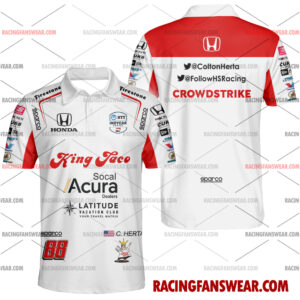 Colton Herta IndyCar Racing 2019 Uniform Apparel Clothes Hawaiian Polo Shirts 3 IndyCar store - Loyal fans of Colton Herta's Unisex Hawaiian Shirt,Unisex Polo Shirt,Kid Hawaiian Shirt,Kid Polo Shirt:Vintage indycar racing suit,uniform,apparel,shirts,merch,merchandise,jersey,hoodie,jackets,shorts,sweatshirt,outfits,clothes