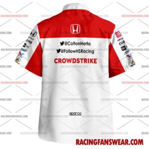 Colton Herta IndyCar Racing 2019 Uniform Apparel Clothes Hawaiian Polo Shirts 2 IndyCar store - Loyal fans of Colton Herta's Unisex Hawaiian Shirt,Unisex Polo Shirt,Kid Hawaiian Shirt,Kid Polo Shirt:Vintage indycar racing suit,uniform,apparel,shirts,merch,merchandise,jersey,hoodie,jackets,shorts,sweatshirt,outfits,clothes