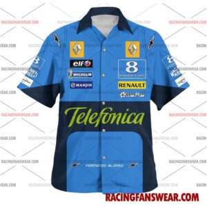 Fernando Alonso Formula One Racing 2004 Uniform Apparel Clothes Hawaiian Polo Shirts1 1 Formula One store - Loyal fans of Fernando Alonso's Unisex Hawaiian Shirt,Unisex Polo Shirt,Kid Hawaiian Shirt,Kid Polo Shirt:vintage formula one racing suit,uniform,apparel,shirts,merch,merchandise,jersey,hoodie,jackets,shorts,sweatshirt,outfits,clothes
