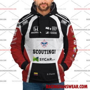 Gabby Chaves IndyCar Racing 2016 Uniform Apparel Clothes Sweatshirt Zip Pop Top Hoodie T-Shirt Long Pant 1 IndyCar store - Loyal fans of Gabby Chaves's Unisex Hoodie,Unisex Pop Top Hoodie,Unisex Zip Hoodie,Unisex T-Shirt,Unisex Sweatshirt,Unisex Long Pants,Kid Hoodie,Kid Zip Hoodie,Kid T-Shirt,Kid Sweatshirt,Kid Long Pants:Vintage indycar racing suit,uniform,apparel,shirts,merch,merchandise,jersey,hoodie,jackets,shorts,sweatshirt,outfits,clothes