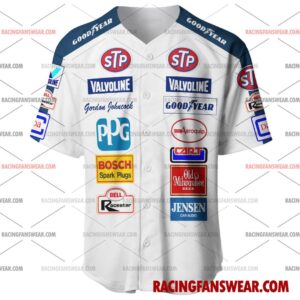 IndyCar store - Loyal fans of Gordon Johncock's Men's Baseball Jersey,Women's Baseball Jersey,Kid's Baseball Jersey,Men's Hockey Jerseys,WoMen's Hockey Jerseys,Youth's Hockey Jerseys:Vintage indycar racing suit,uniform,apparel,shirts,merch,merchandise,jersey,hoodie,jackets,shorts,sweatshirt,outfits,clothes