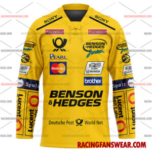 Formula One store - Loyal fans of Heinz-Harald Frentzen's Men's Baseball Jersey,Women's Baseball Jersey,Kid's Baseball Jersey,Men's Hockey Jerseys,WoMen's Hockey Jerseys,Youth's Hockey Jerseys:vintage formula one racing suit,uniform,apparel,shirts,merch,merchandise,jersey,hoodie,jackets,shorts,sweatshirt,outfits,clothes