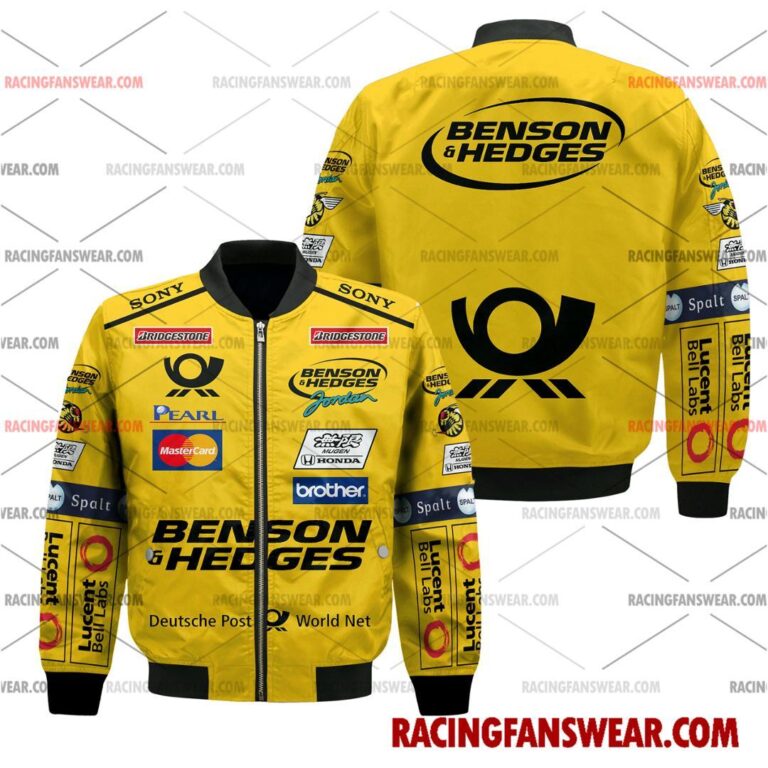 Formula One store - Loyal fans of Heinz-Harald Frentzen's Bomber Jacket,Unisex Thick Coat,Unisex Sleeveless Hoodie,Unisex Hooded T-Shirt,Kid Sleeveless Hoodie,Kid Hooded T-Shirts,Kid Thick Coat:vintage formula one racing suit,uniform,apparel,shirts,merch,merchandise,jersey,hoodie,jackets,shorts,sweatshirt,outfits,clothes