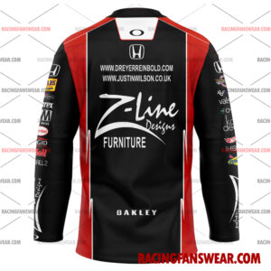 Justin Wilson IndyCar Racing 2010 Uniform Apparel Clothes Baseball Jersey Hockey Jersey 4 IndyCar store - Loyal fans of Justin Wilson's Men's Baseball Jersey,Women's Baseball Jersey,Kid's Baseball Jersey,Men's Hockey Jerseys,WoMen's Hockey Jerseys,Youth's Hockey Jerseys:Vintage indycar racing suit,uniform,apparel,shirts,merch,merchandise,jersey,hoodie,jackets,shorts,sweatshirt,outfits,clothes