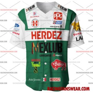 IndyCar store - Loyal fans of Michel Jourdain Jr's Men's Baseball Jersey,Women's Baseball Jersey,Kid's Baseball Jersey,Men's Hockey Jerseys,WoMen's Hockey Jerseys,Youth's Hockey Jerseys:Vintage indycar racing suit,uniform,apparel,shirts,merch,merchandise,jersey,hoodie,jackets,shorts,sweatshirt,outfits,clothes