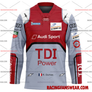 Formula One store - Loyal fans of Romain Dumas's Men's Baseball Jersey,Women's Baseball Jersey,Kid's Baseball Jersey,Men's Hockey Jerseys,WoMen's Hockey Jerseys,Youth's Hockey Jerseys:vintage formula one racing suit,uniform,apparel,shirts,merch,merchandise,jersey,hoodie,jackets,shorts,sweatshirt,outfits,clothes