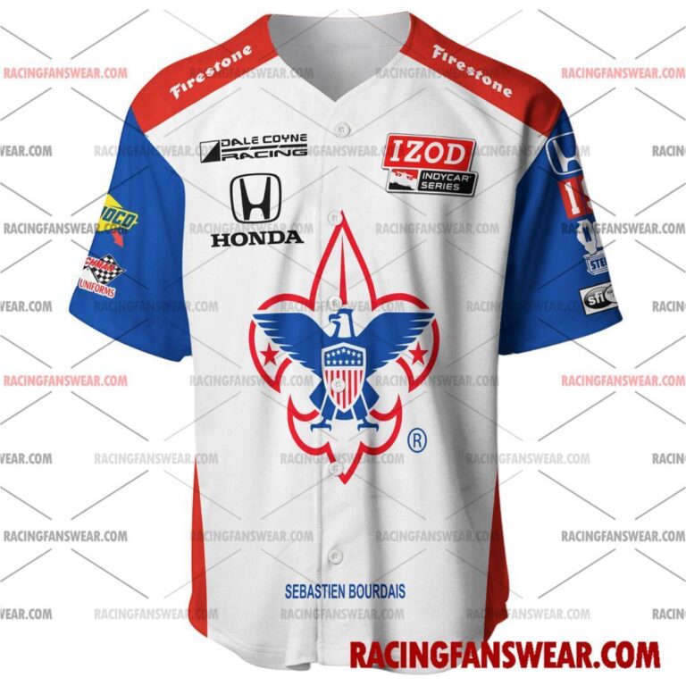 IndyCar store - Loyal fans of Sébastien Bourdais's Men's Baseball Jersey,Women's Baseball Jersey,Kid's Baseball Jersey,Men's Hockey Jerseys,WoMen's Hockey Jerseys,Youth's Hockey Jerseys:Vintage indycar racing suit,uniform,apparel,shirts,merch,merchandise,jersey,hoodie,jackets,shorts,sweatshirt,outfits,clothes