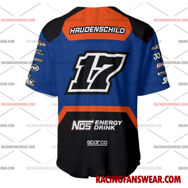 Sheldon Haudenschild World of Outlaws Racing 2025 Uniform Apparel Clothes Baseball Jersey Hockey Jersey Suit for daily life, Fabric: 95% polyester and 5% spandex, Regular fit, Stitch Color: automatically matched based on patterns