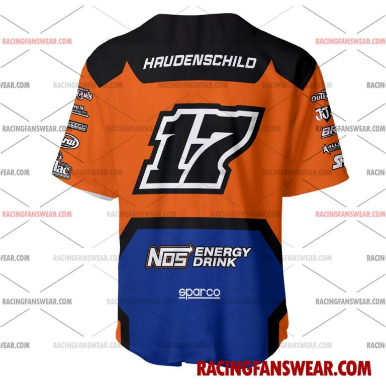 Sheldon Haudenschild World of Outlaws Racing 2025 Uniform Apparel Clothes Baseball Jersey Hockey Jersey Suit for daily life, Fabric: 95% polyester and 5% spandex, Regular fit, Stitch Color: automatically matched based on patterns