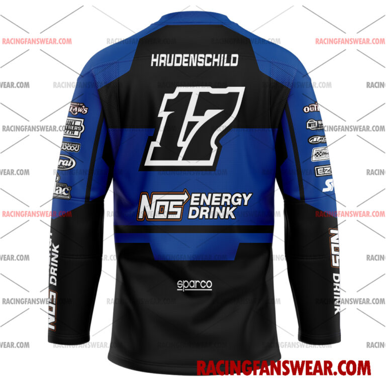 Sheldon Haudenschild World of Outlaws Racing 2025 Uniform Apparel Clothes Baseball Jersey Hockey Jersey Suit for daily life, Fabric: 95% polyester and 5% spandex, Regular fit, Stitch Color: automatically matched based on patterns