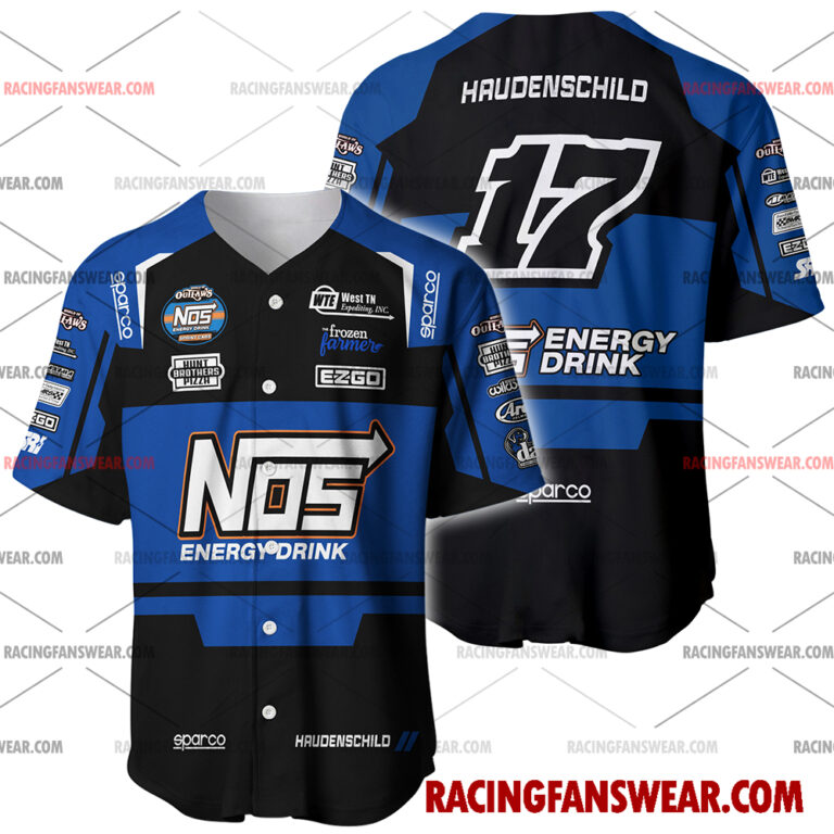Sheldon Haudenschild World of Outlaws Racing 2025 Uniform Apparel Clothes Baseball Jersey Hockey Jersey Suit for daily life, Fabric: 95% polyester and 5% spandex, Regular fit, Stitch Color: automatically matched based on patterns
