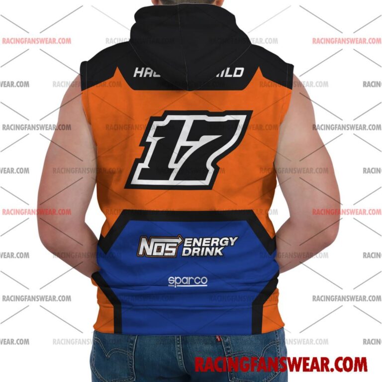 Sheldon Haudenschild World of Outlaws Racing 2025 Uniform Apparel Clothes Bomber Thick Coat Sleeveless Hoodie Hooded T-Shirt Suit for daily life, Fabric: 95% polyester and 5% spandex, Regular fit, Stitch Color: automatically matched based on patterns