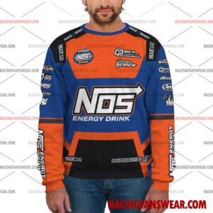 Sheldon Haudenschild World of Outlaws Racing 2025 Uniform Apparel Clothes Sweatshirt Zip Pop Top Hoodie T-Shirt Long Pant Suit for daily life, Fabric: 95% polyester and 5% spandex, Regular fit, Stitch Color: automatically matched based on patterns