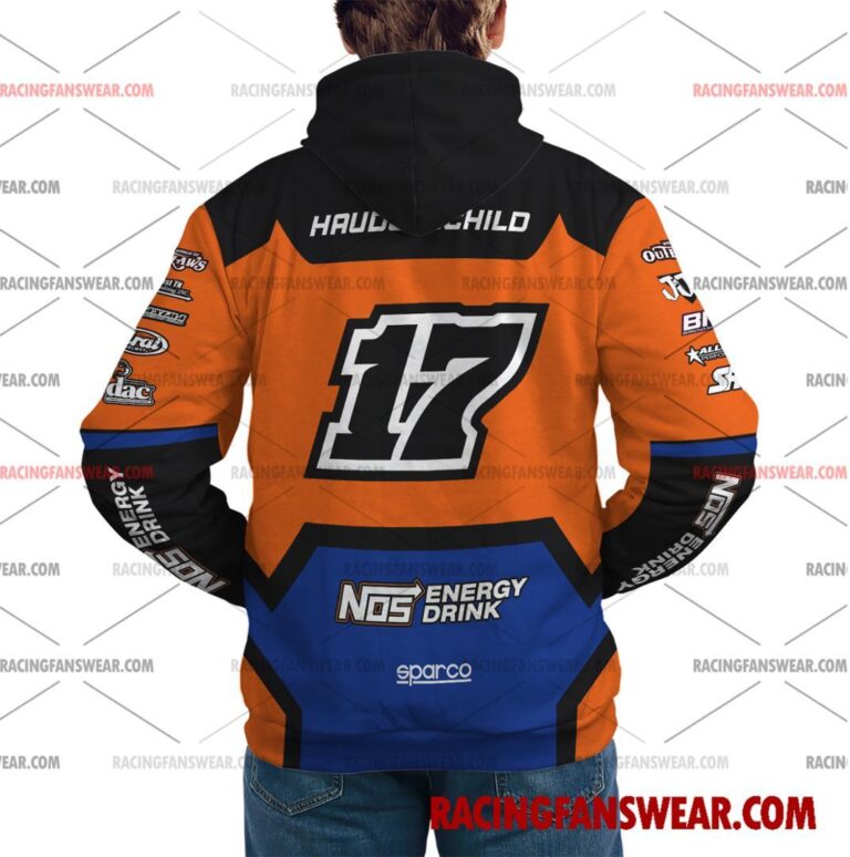 Sheldon Haudenschild World of Outlaws Racing 2025 Uniform Apparel Clothes Sweatshirt Zip Pop Top Hoodie T-Shirt Long Pant Suit for daily life, Fabric: 95% polyester and 5% spandex, Regular fit, Stitch Color: automatically matched based on patterns
