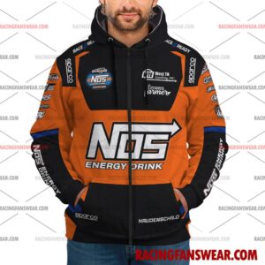 Sheldon Haudenschild World of Outlaws Racing 2025 Uniform Apparel Clothes Sweatshirt Zip Pop Top Hoodie T-Shirt Long Pant Suit for daily life, Fabric: 95% polyester and 5% spandex, Regular fit, Stitch Color: automatically matched based on patterns