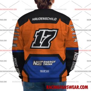 Sheldon Haudenschild World of Outlaws Racing 2025 Uniform Apparel Clothes Sweatshirt Zip Pop Top Hoodie T-Shirt Long Pant Suit for daily life, Fabric: 95% polyester and 5% spandex, Regular fit, Stitch Color: automatically matched based on patterns