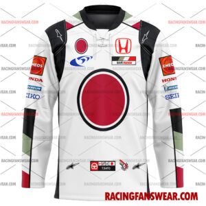Takuma Sato IndyCar Racing 2005 Uniform Apparel Clothes Baseball Jersey Hockey Jersey 3 IndyCar store - Loyal fans of Takuma Sato's Men's Baseball Jersey,Women's Baseball Jersey,Kid's Baseball Jersey,Men's Hockey Jerseys,WoMen's Hockey Jerseys,Youth's Hockey Jerseys:Vintage indycar racing suit,uniform,apparel,shirts,merch,merchandise,jersey,hoodie,jackets,shorts,sweatshirt,outfits,clothes