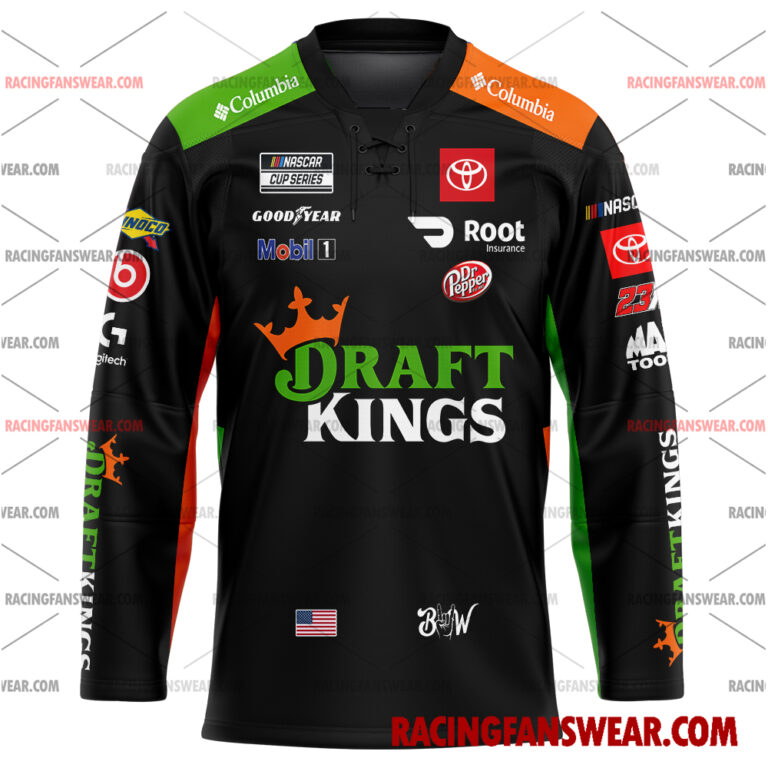Nascar store - Loyal fans of Bubba Wallace's Men's Baseball Jersey,Women's Baseball Jersey,Kid's Baseball Jersey,Men's Hockey Jerseys,WoMen's Hockey Jerseys,Youth's Hockey Jerseys:vintage nascar racing suit,uniform,apparel,shirts,merch,merchandise,jersey,hoodie,jackets,shorts,sweatshirt,outfits,clothes