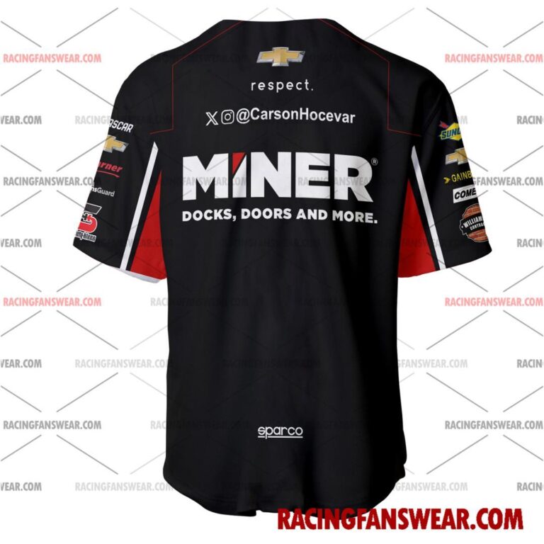Nascar store - Loyal fans of Carson Hocevar's Men's Baseball Jersey,Women's Baseball Jersey,Kid's Baseball Jersey,Men's Hockey Jerseys,WoMen's Hockey Jerseys,Youth's Hockey Jerseys:vintage nascar racing suit,uniform,apparel,shirts,merch,merchandise,jersey,hoodie,jackets,shorts,sweatshirt,outfits,clothes