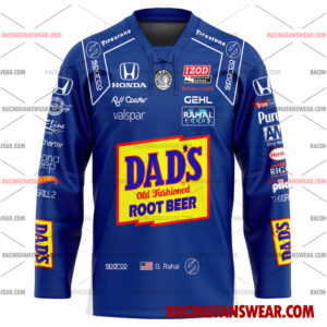 Graham Rahal IndyCar Racing 2010 Uniform Apparel Clothes Baseball Jersey Hockey Jersey 3 IndyCar store - Loyal fans of Graham Rahal's Men's Baseball Jersey,Women's Baseball Jersey,Kid's Baseball Jersey,Men's Hockey Jerseys,WoMen's Hockey Jerseys,Youth's Hockey Jerseys:Vintage indycar racing suit,uniform,apparel,shirts,merch,merchandise,jersey,hoodie,jackets,shorts,sweatshirt,outfits,clothes