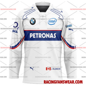 Jacques Villeneuve Formula One Racing 2006 Uniform Apparel Clothes Baseball Jersey Hockey Jersey 3 Formula One store - Loyal fans of Jacques Villeneuve's Men's Baseball Jersey,Women's Baseball Jersey,Kid's Baseball Jersey,Men's Hockey Jerseys,WoMen's Hockey Jerseys,Youth's Hockey Jerseys:vintage formula one racing suit,uniform,apparel,shirts,merch,merchandise,jersey,hoodie,jackets,shorts,sweatshirt,outfits,clothes