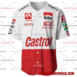 IndyCar store - Loyal fans of Juan Fangio II's Men's Baseball Jersey,Women's Baseball Jersey,Kid's Baseball Jersey,Men's Hockey Jerseys,WoMen's Hockey Jerseys,Youth's Hockey Jerseys:Vintage indycar racing suit,uniform,apparel,shirts,merch,merchandise,jersey,hoodie,jackets,shorts,sweatshirt,outfits,clothes