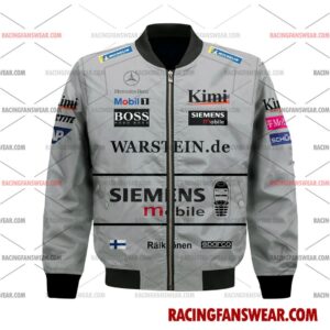 Kimi Raikkonen Formula One Racing 2003 Uniform Apparel Clothes Bomber Thick Coat Sleeveless Hoodie Hooded T-Shirt 2 Formula One store - Loyal fans of Kimi Raikkonen's Bomber Jacket,Unisex Thick Coat,Unisex Sleeveless Hoodie,Unisex Hooded T-Shirt,Kid Sleeveless Hoodie,Kid Hooded T-Shirts,Kid Thick Coat:vintage formula one racing suit,uniform,apparel,shirts,merch,merchandise,jersey,hoodie,jackets,shorts,sweatshirt,outfits,clothes