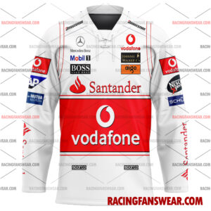 Lewis Hamilton Formula One Racing 2007 Uniform Apparel Clothes Baseball Jersey Hockey Jersey 3 Formula One store - Loyal fans of Lewis Hamilton's Men's Baseball Jersey,Women's Baseball Jersey,Kid's Baseball Jersey,Men's Hockey Jerseys,WoMen's Hockey Jerseys,Youth's Hockey Jerseys:vintage formula one racing suit,uniform,apparel,shirts,merch,merchandise,jersey,hoodie,jackets,shorts,sweatshirt,outfits,clothes
