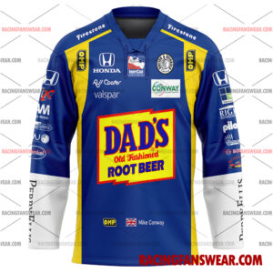 Mike Conway IndyCar Racing 2009 Uniform Apparel Clothes Baseball Jersey Hockey Jersey 3 IndyCar store - Loyal fans of Mike Conway's Men's Baseball Jersey,Women's Baseball Jersey,Kid's Baseball Jersey,Men's Hockey Jerseys,WoMen's Hockey Jerseys,Youth's Hockey Jerseys:Vintage indycar racing suit,uniform,apparel,shirts,merch,merchandise,jersey,hoodie,jackets,shorts,sweatshirt,outfits,clothes