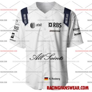 Nico Rosberg Formula One Racing 2008 Uniform Apparel Clothes Baseball Jersey Hockey Jersey 1 Formula One store - Loyal fans of Nico Rosberg's Men's Baseball Jersey,Women's Baseball Jersey,Kid's Baseball Jersey,Men's Hockey Jerseys,WoMen's Hockey Jerseys,Youth's Hockey Jerseys:vintage formula one racing suit,uniform,apparel,shirts,merch,merchandise,jersey,hoodie,jackets,shorts,sweatshirt,outfits,clothes