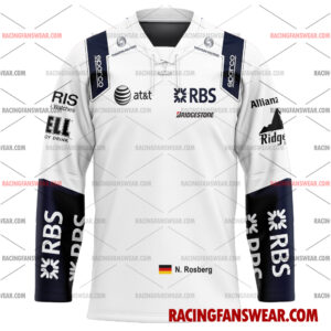 Nico Rosberg Formula One Racing 2009 Uniform Apparel Clothes Baseball Jersey Hockey Jersey 3 Formula One store - Loyal fans of Nico Rosberg's Men's Baseball Jersey,Women's Baseball Jersey,Kid's Baseball Jersey,Men's Hockey Jerseys,WoMen's Hockey Jerseys,Youth's Hockey Jerseys:vintage formula one racing suit,uniform,apparel,shirts,merch,merchandise,jersey,hoodie,jackets,shorts,sweatshirt,outfits,clothes