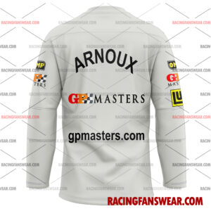 Formula One store - Loyal fans of René Arnoux's Men's Baseball Jersey,Women's Baseball Jersey,Kid's Baseball Jersey,Men's Hockey Jerseys,WoMen's Hockey Jerseys,Youth's Hockey Jerseys:vintage formula one racing suit,uniform,apparel,shirts,merch,merchandise,jersey,hoodie,jackets,shorts,sweatshirt,outfits,clothes