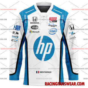Simon Pagenaud IndyCar Racing 2013 Uniform Apparel Clothes Baseball Jersey Hockey Jersey 3 IndyCar store - Loyal fans of Simon Pagenaud's Men's Baseball Jersey,Women's Baseball Jersey,Kid's Baseball Jersey,Men's Hockey Jerseys,WoMen's Hockey Jerseys,Youth's Hockey Jerseys:Vintage indycar racing suit,uniform,apparel,shirts,merch,merchandise,jersey,hoodie,jackets,shorts,sweatshirt,outfits,clothes