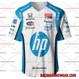Simon Pagenaud IndyCar Racing 2013 Uniform Apparel Clothes Baseball Jersey Hockey Jersey 1 IndyCar store - Loyal fans of Simon Pagenaud's Men's Baseball Jersey,Women's Baseball Jersey,Kid's Baseball Jersey,Men's Hockey Jerseys,WoMen's Hockey Jerseys,Youth's Hockey Jerseys:Vintage indycar racing suit,uniform,apparel,shirts,merch,merchandise,jersey,hoodie,jackets,shorts,sweatshirt,outfits,clothes