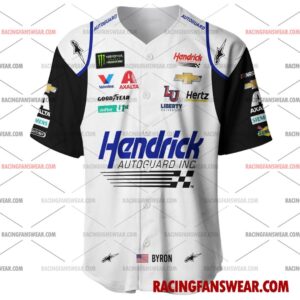 Nascar store - Loyal fans of William Byron's Men's Baseball Jersey,Women's Baseball Jersey,Kid's Baseball Jersey,Men's Hockey Jerseys,WoMen's Hockey Jerseys,Youth's Hockey Jerseys:vintage nascar racing suit,uniform,apparel,shirts,merch,merchandise,jersey,hoodie,jackets,shorts,sweatshirt,outfits,clothes