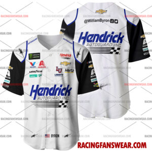 Nascar store - Loyal fans of William Byron's Men's Baseball Jersey,Women's Baseball Jersey,Kid's Baseball Jersey,Men's Hockey Jerseys,WoMen's Hockey Jerseys,Youth's Hockey Jerseys:vintage nascar racing suit,uniform,apparel,shirts,merch,merchandise,jersey,hoodie,jackets,shorts,sweatshirt,outfits,clothes