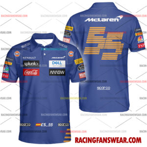Carlos Sainz Formula One Racing 2020 Uniform Apparel Clothes Hawaiian Polo Shirts 3 Formula One store - Loyal fans of Carlos Sainz's Unisex Hawaiian Shirt,Unisex Polo Shirt,Kid Hawaiian Shirt,Kid Polo Shirt:vintage formula one racing suit,uniform,apparel,shirts,merch,merchandise,jersey,hoodie,jackets,shorts,sweatshirt,outfits,clothes